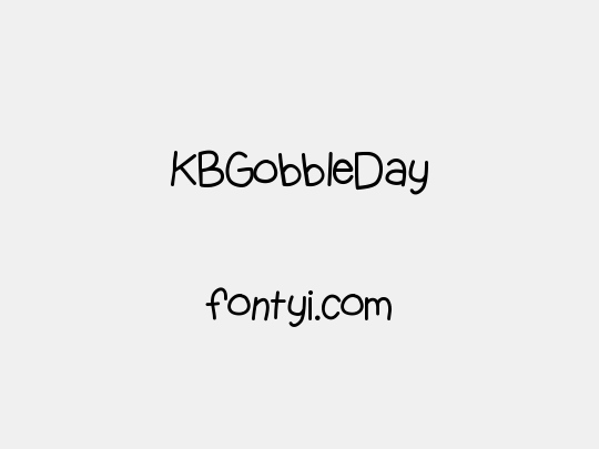 KBGobbleDay