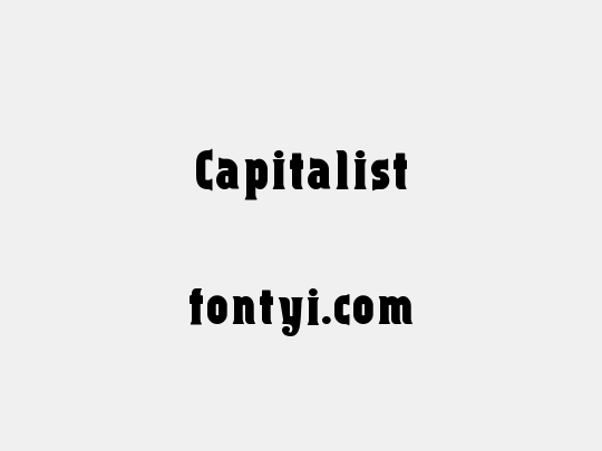 Capitalist