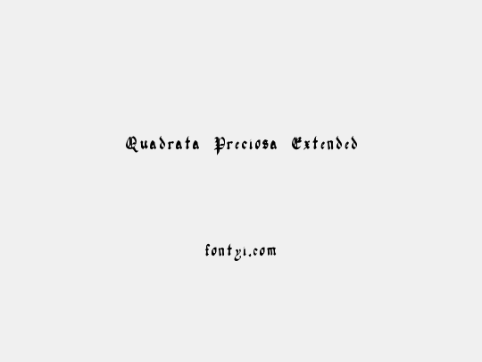 Quadrata Preciosa Extended