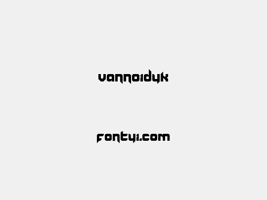 Vannoidyk