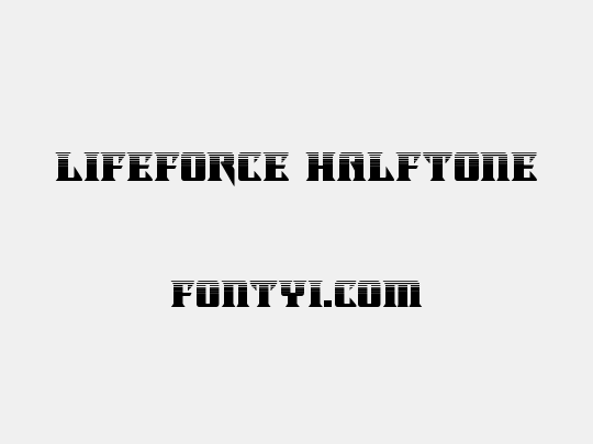 Lifeforce Halftone