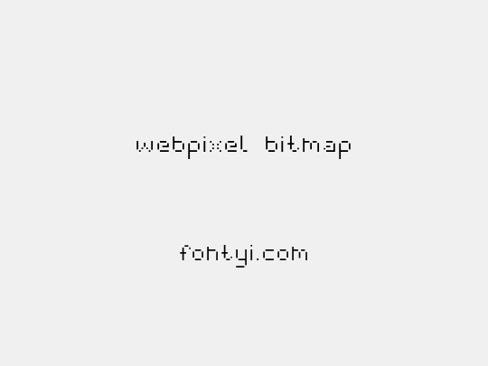 webpixel bitmap