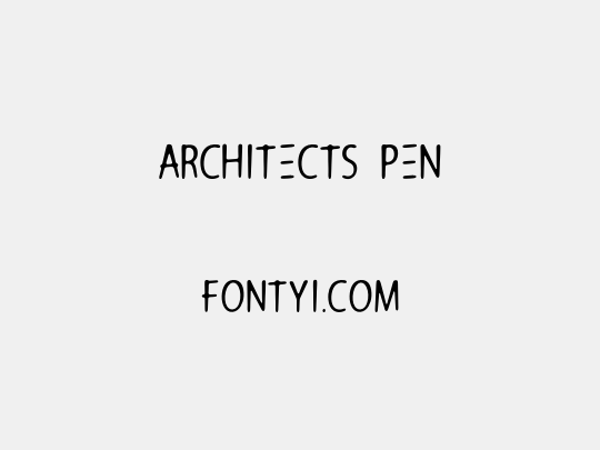 Architects Pen