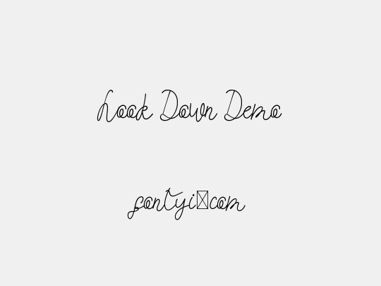 Look Down Demo