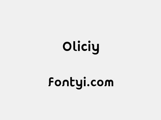 Oliciy