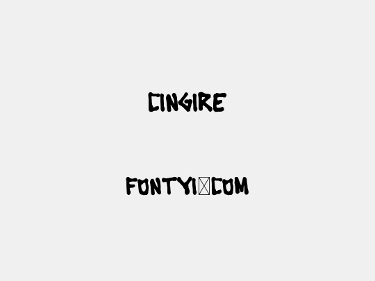 Cingire
