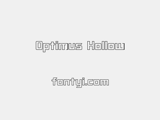 Optimus Hollow