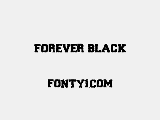Forever Black