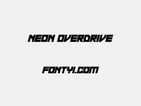 Neon Overdrive