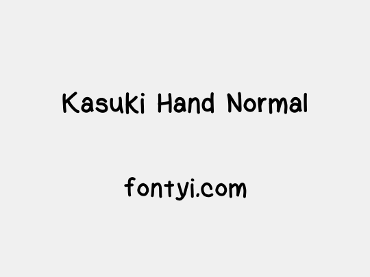 Kasuki Hand Normal
