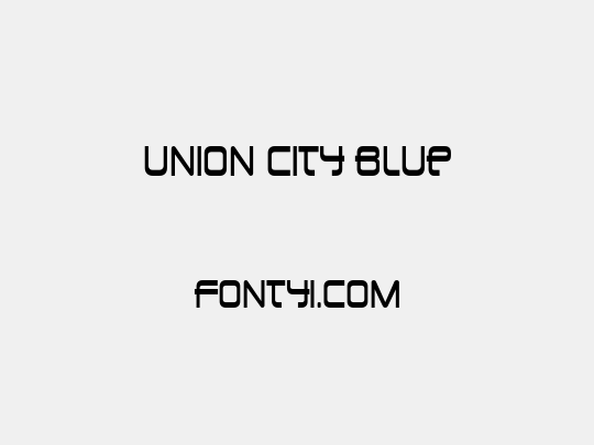 Union City Blue