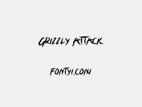Grizzly Attack