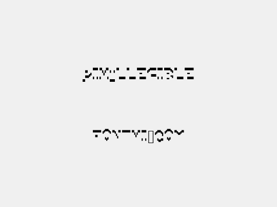 PixIllegible