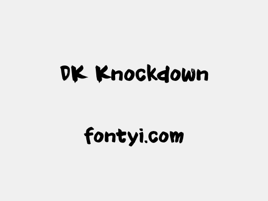 DK Knockdown