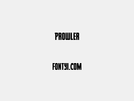 Prowler