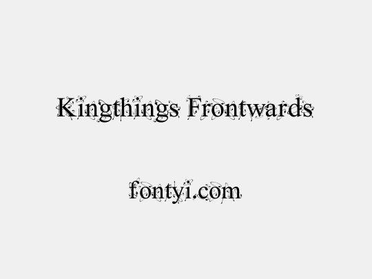 Kingthings Frontwards
