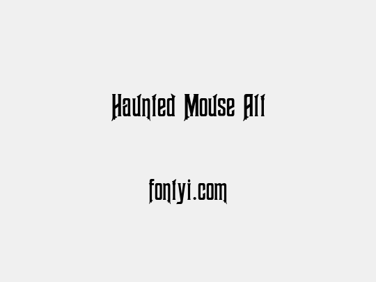 Haunted Mouse Alt