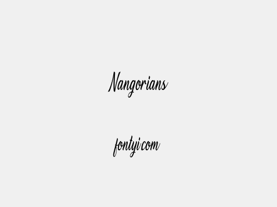 Nangorians