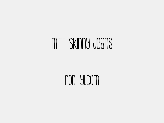 MTF Skinny Jeans