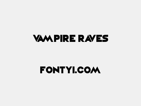 Vampire Raves