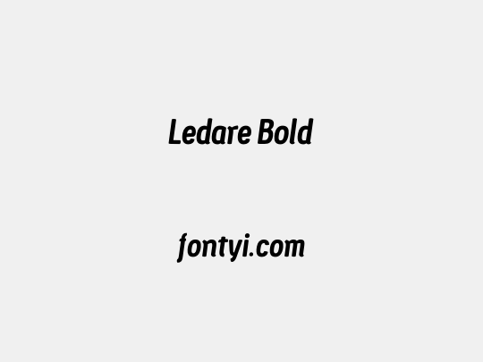 Ledare Bold