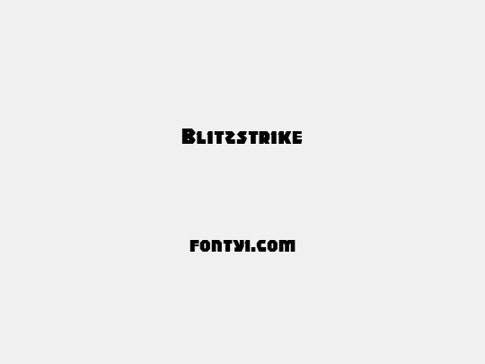Blitzstrike