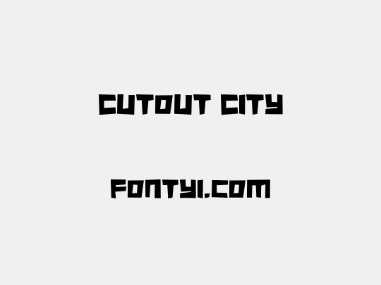 Cutout City