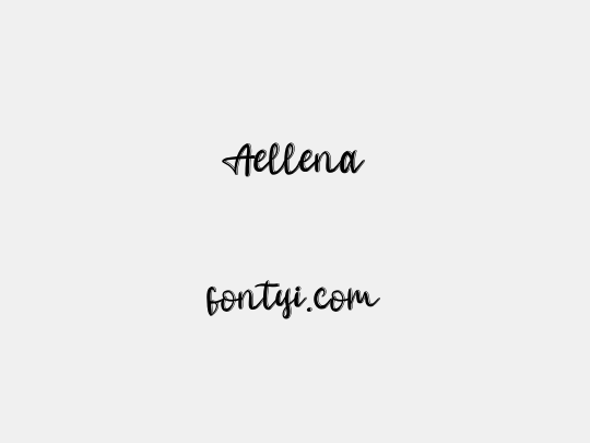 Aellena