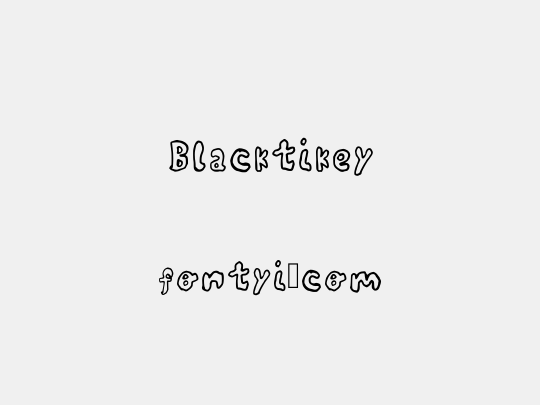 Blacktikey
