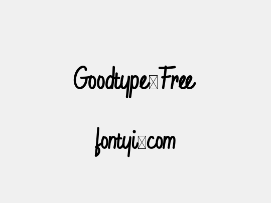 Goodtype-Free