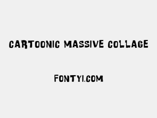 Cartoonic Massive Collage