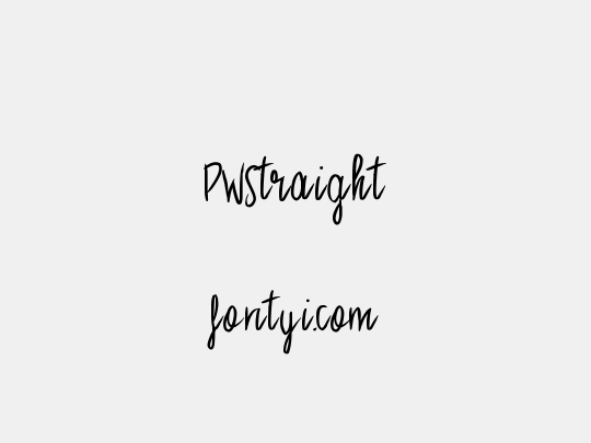 PWStraight