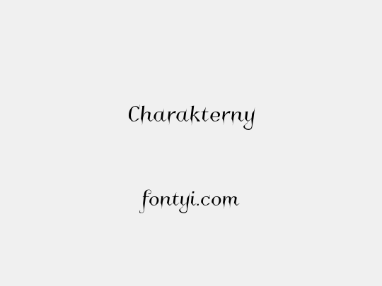 Charakterny