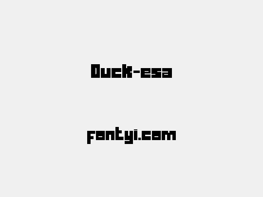 Duck-esa