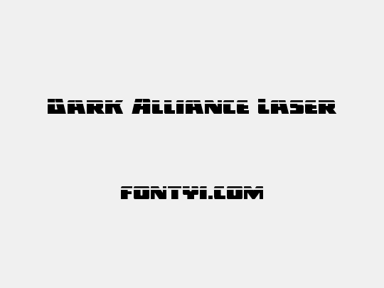 Dark Alliance Laser