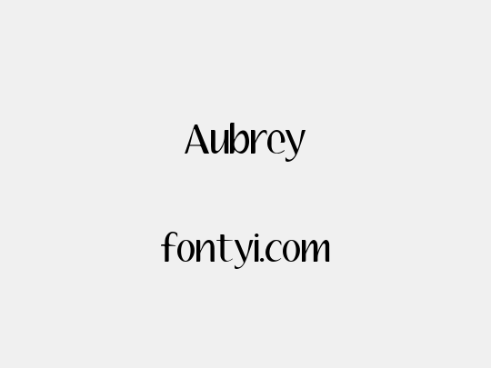 Aubrey