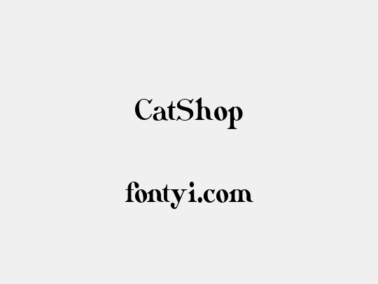 CatShop