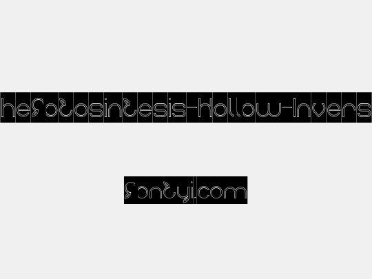 thefotosintesis-Hollow-Inverse