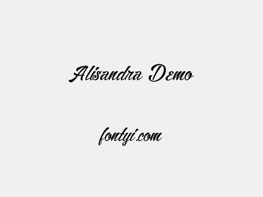 Alisandra Demo