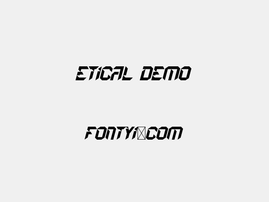 Etical Demo