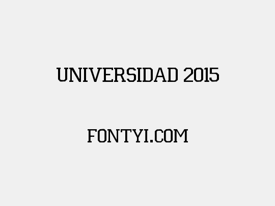 Universidad 2015