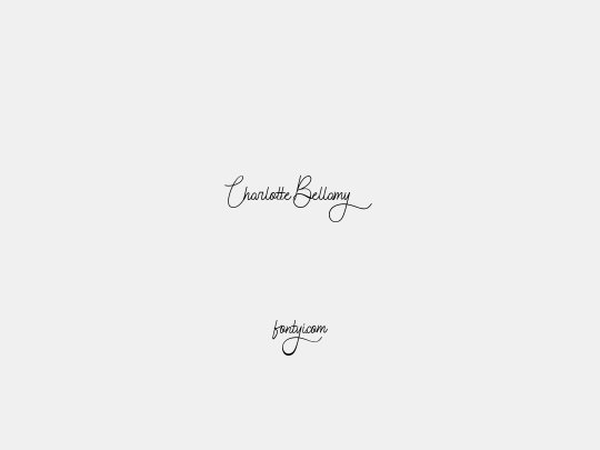 Charlotte Bellamy