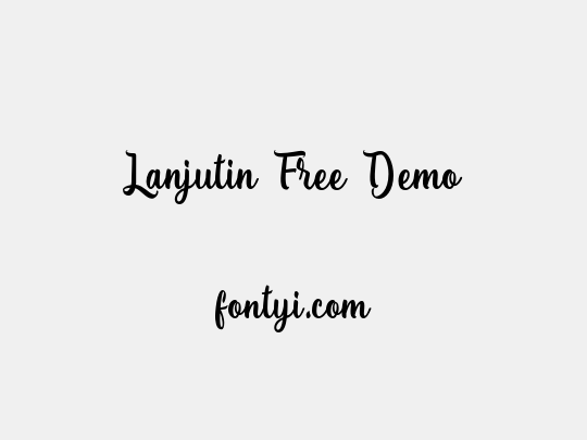 Lanjutin Free Demo