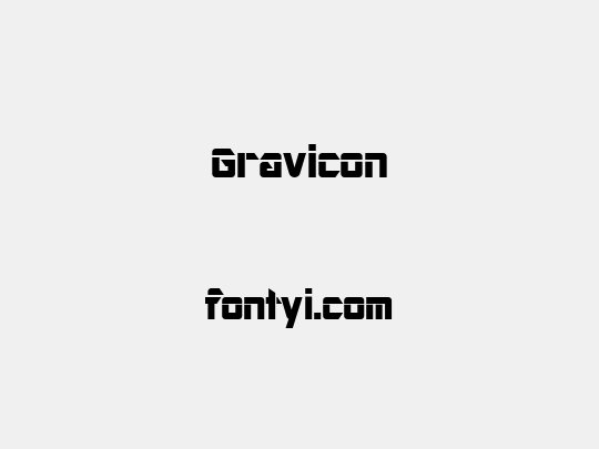 Gravicon