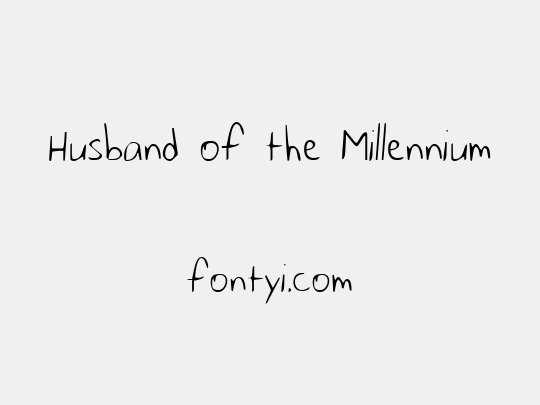 Husband of the Millennium