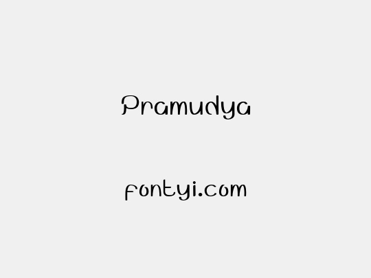 Pramudya