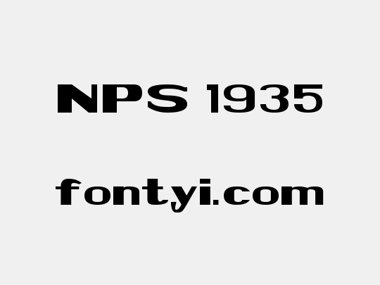 NPS 1935