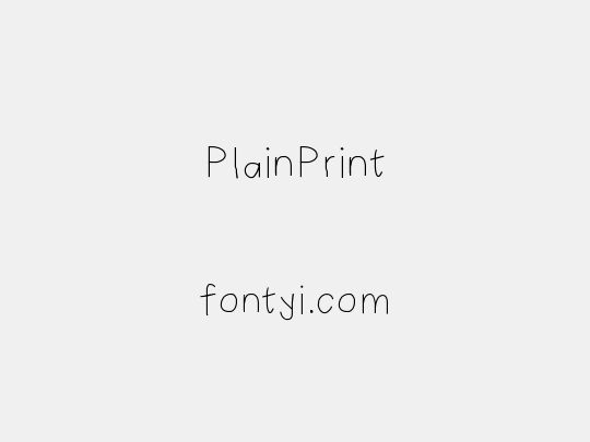 PlainPrint