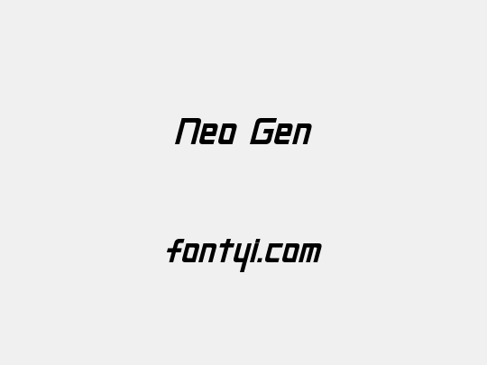 Neo Gen