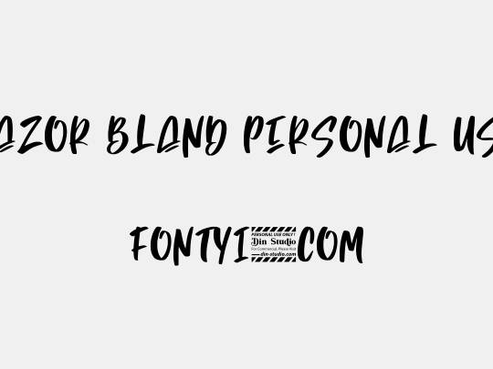 Razor Bland Personal Use